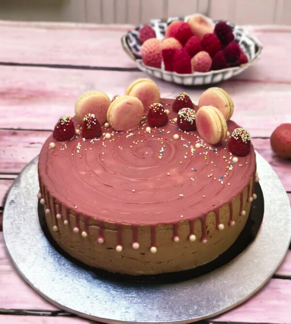 Málnás Ruby-csoki mousse